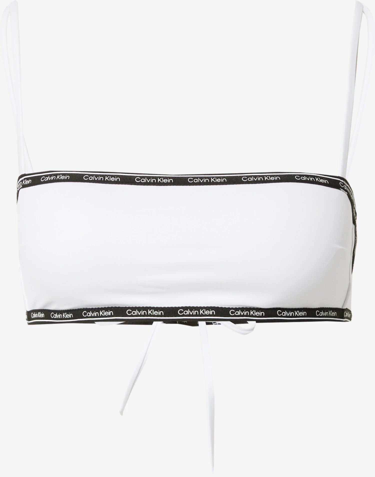 Calvin Klein Swimwear Bandeau-bikinitoppe Bandeau Bikinioverdel Kvinder Offwhite