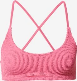 WEEKDAY Bustier-bikinitoppe Bustier Bikinioverdel Sun Kvinder Lyserød