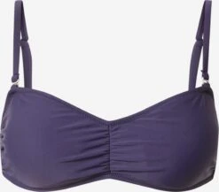 Wallis Bandeau-bikinitoppe Bandeau Bikinioverdel Kvinder Marin