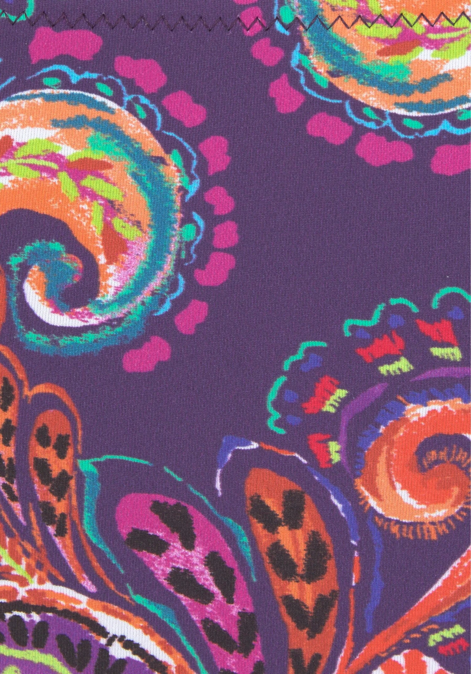 Trekants-bikinier Triangel Bikini Kvinder Aubergine - Billede 2