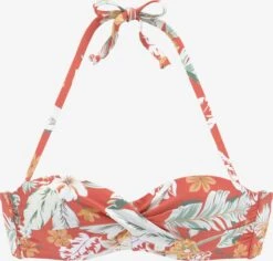 Sunseeker Balconette-bikinitoppe Balconette Bikinioverdel Kvinder Lyseorange / Mørkeorange