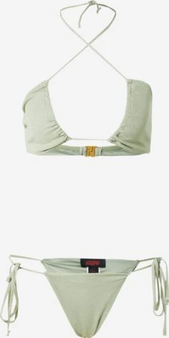 Store Skåle Bikini Kvinder Pastelgrøn