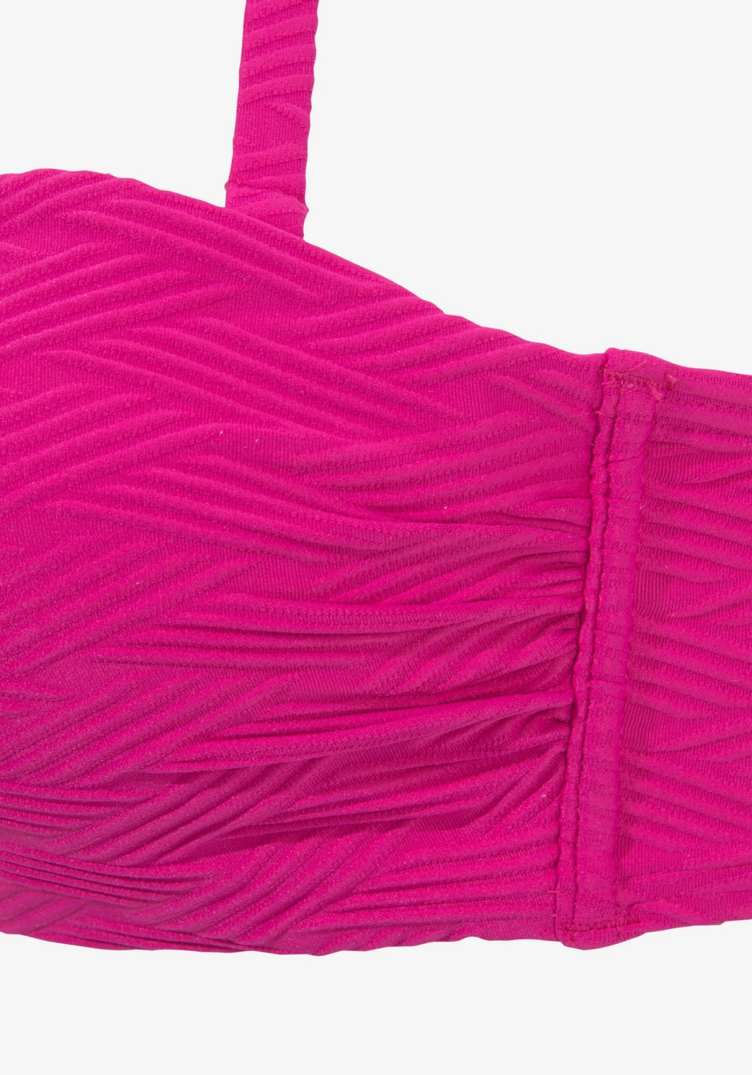 Sunseeker Bandeau-bikinitoppe Bandeau Bikinioverdel Kvinder Pink - Billede 2