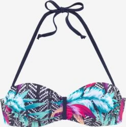 VENICE BEACH Bandeau-bikinitoppe Bandeau Bikinioverdel Jane Kvinder Blandingsfarvet
