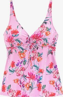 Sunseeker Tankinier Triangel Tankini-overdel Kvinder Pink
