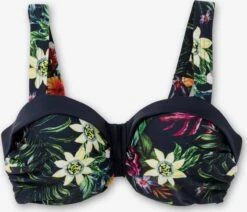 Sheego Bøjle-bikinitoppe Bandeau Bikinioverdel Kvinder Navy