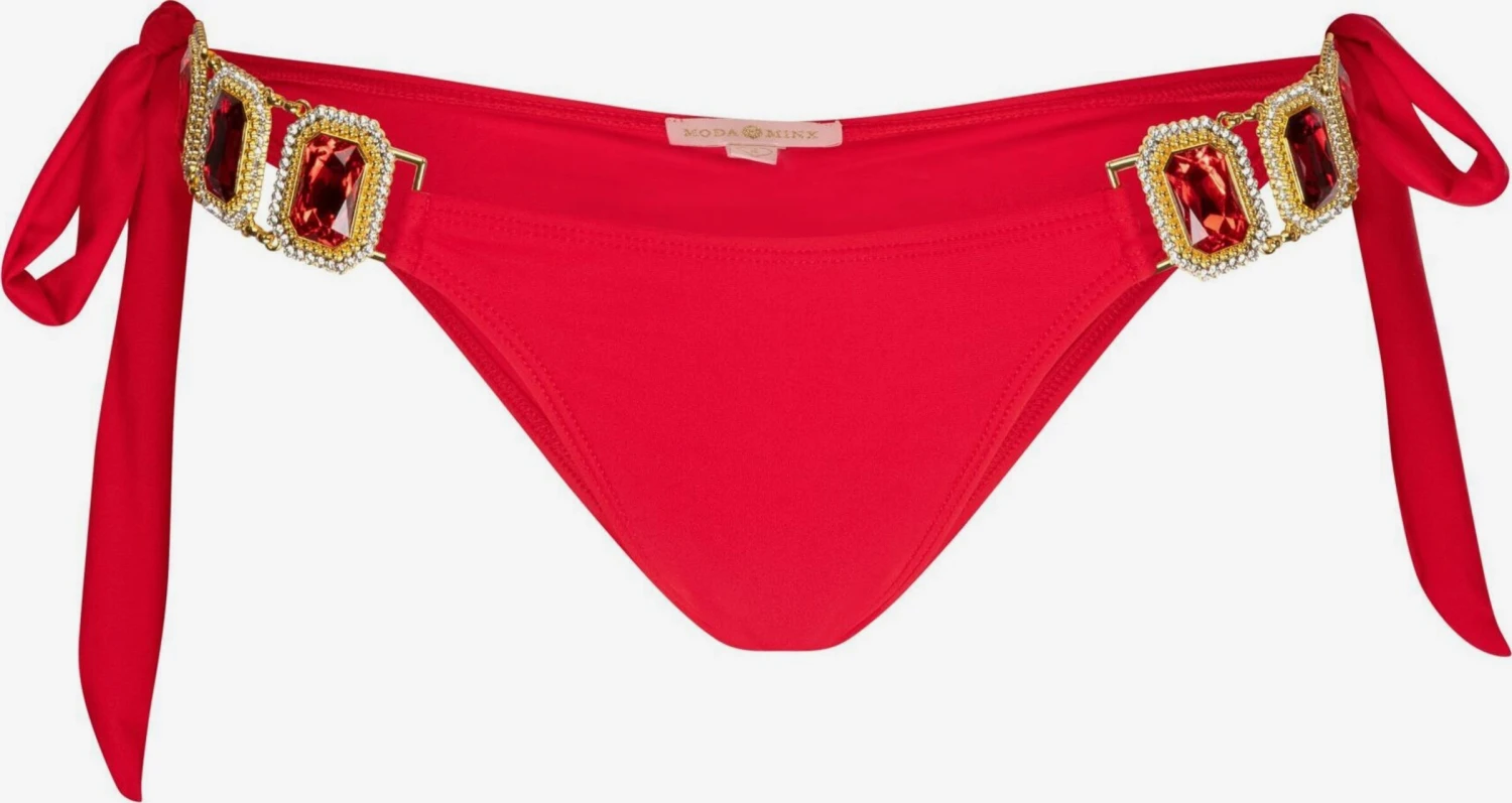 Bikini-trusser Bikinitrusse Boujee Kvinder Rød