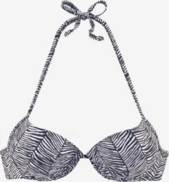 VENICE BEACH Push-up-bikinitoppe Push-up Bikinioverdel Sugar Kvinder Sort