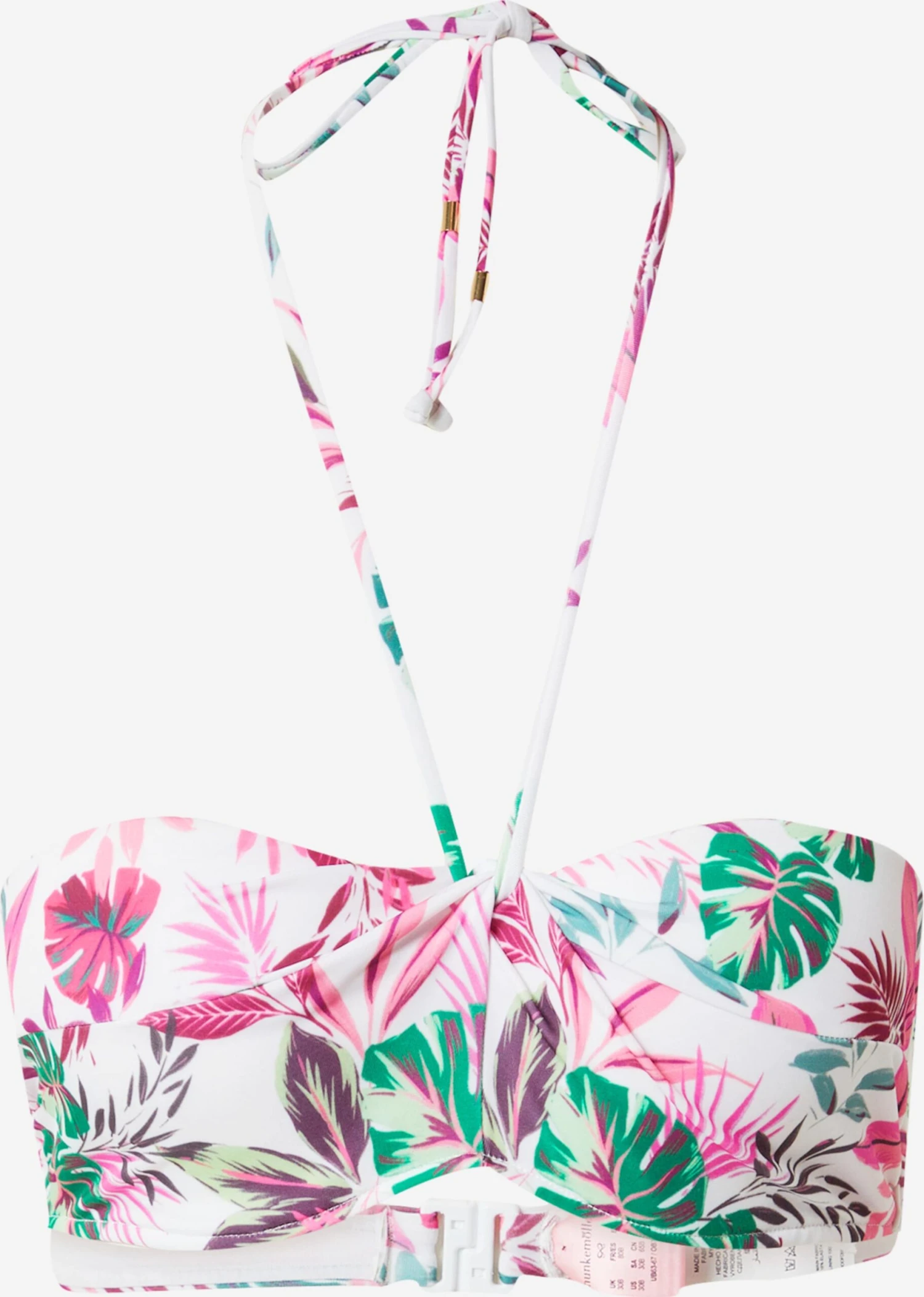 Hunkemöller Bandeau-bikinitoppe Bandeau Bikinioverdel Cuba Kvinder Hvid