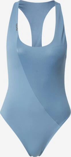 Calvin Klein Swimwear Badedragte Bustier Badedragt Kvinder Røgblå