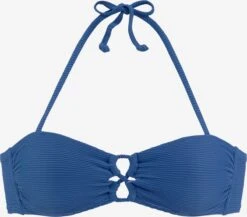 Sunseeker Bandeau-bikinitoppe Bandeau Bikinioverdel Kvinder Blå