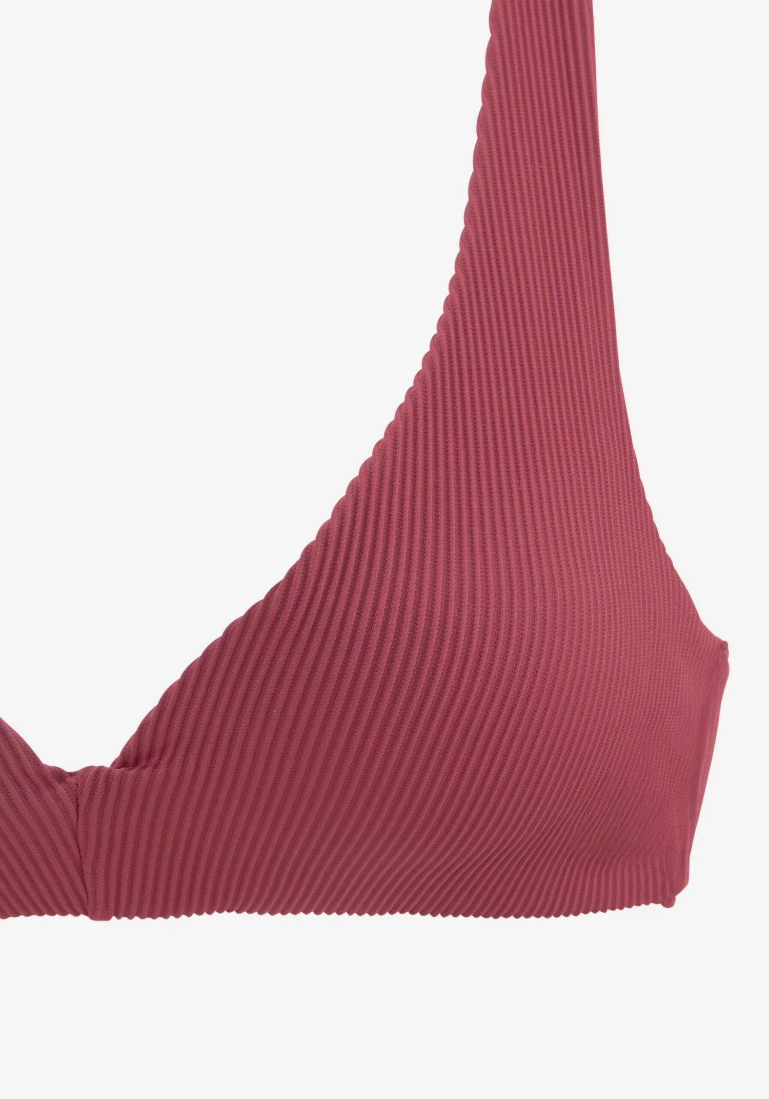 Sunseeker Trekants-bikinitoppe Triangel Bikinioverdel Kvinder Gammelrosa - Billede 5