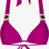 Trekants-bikinitoppe Triangel Bikinioverdel Amour Kvinder Pink