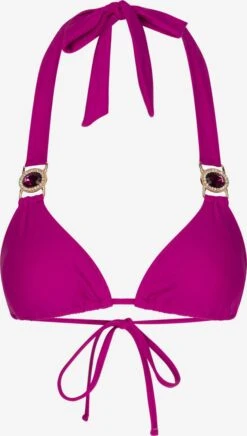 Trekants-bikinitoppe Triangel Bikinioverdel Amour Kvinder Pink