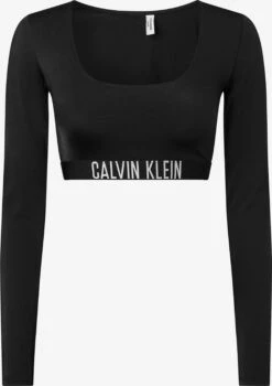 Calvin Klein Swimwear Bustier-bikinitoppe Bustier Bikinioverdel Intense Power Kvinder Sort